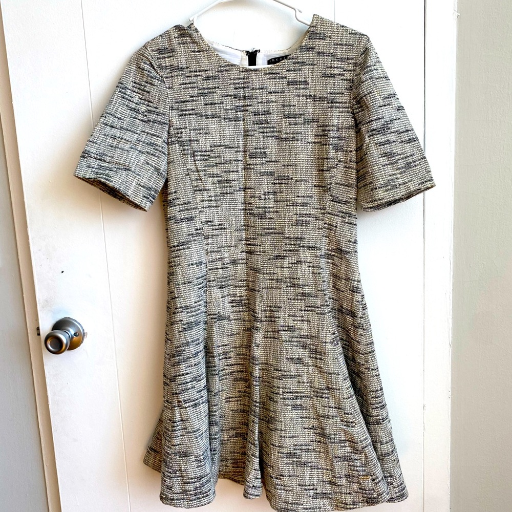 Theory  A-line tweed dress size 8